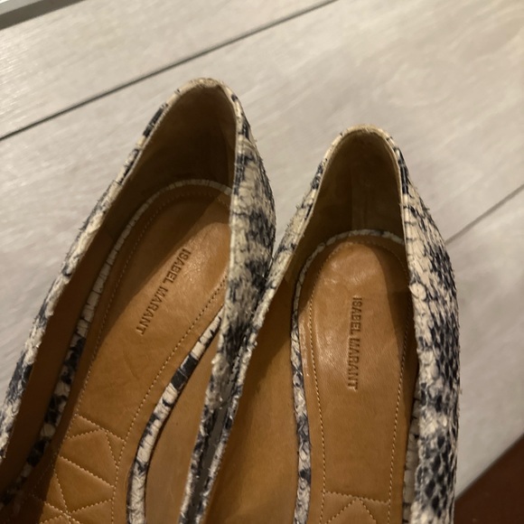 Isabel Marant Snakeskin Pattern Heels - Picture 5 of 6